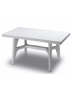 Tavolo da esterno INTRECCIATO 140 x 80 cm - Scab Design