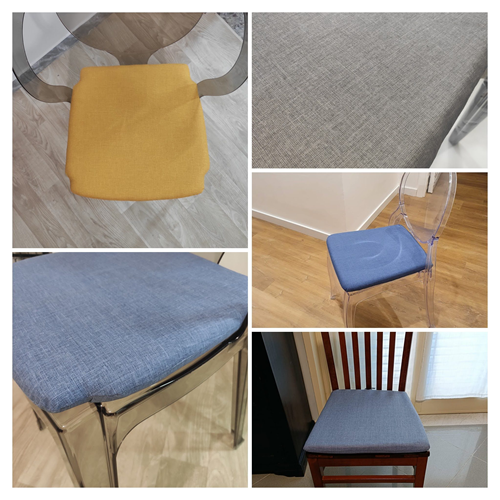 Cuscini per sedie senza lacci: comfort e design senza compromessi